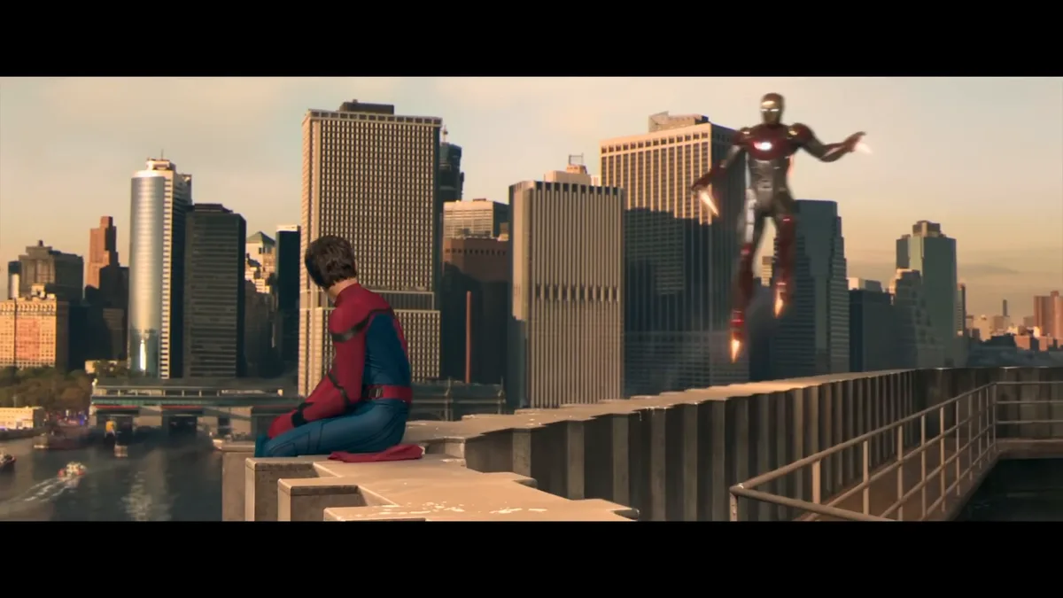 Iron Man Takes Spider-Mans Suit thumbnail